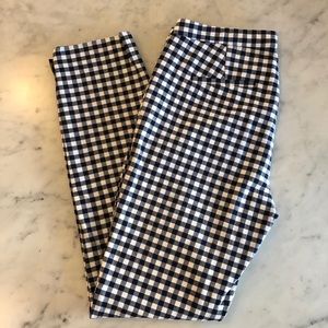 J Crew Gingham Martie Pant